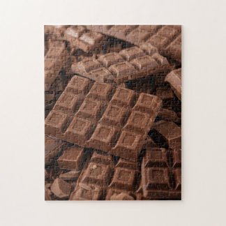 Chocoladepuzzel Legpuzzel