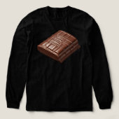 Chocoladereep Bella+Canvas Tri-Blend Shirt (Voorkant)