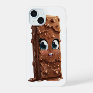 Chocoladereep telefoonhoesje   Zoete & leuke choco iPhone 15 Case