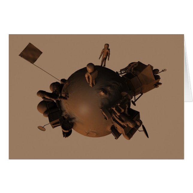 Chocoladeruimte 4-Kaart (Voorkant Horizontaal)