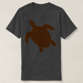 Chocoladeschildpad T-shirt (Design voorkant)