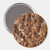 chocoladeschip rijstknop magneet (Voorkant / Achterkant)