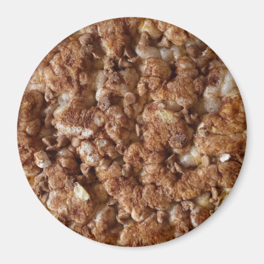 chocoladeschip rijstknop magneet (Voorkant)