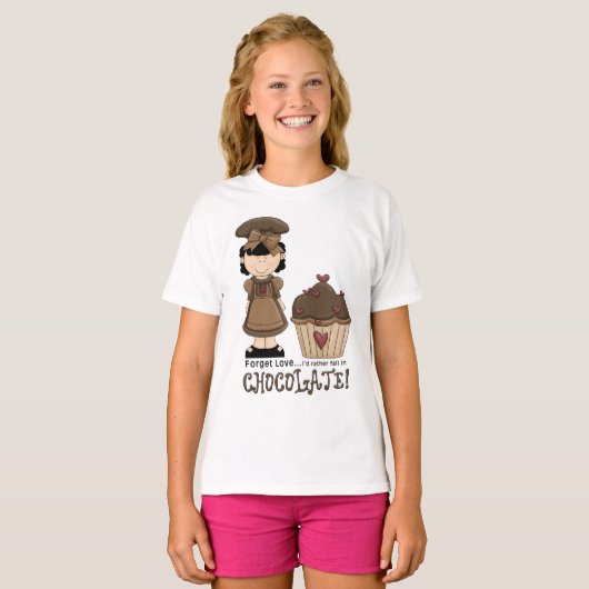ChocoladeShirt T-shirt (Voorkant volledig)