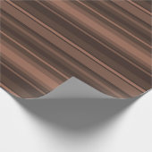 Chocoladestrepen Cadeaupapier (Hoek)