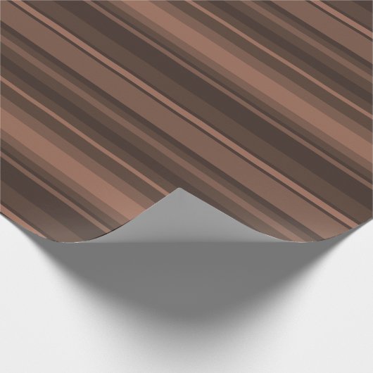 Chocoladestrepen Cadeaupapier (Hoek)