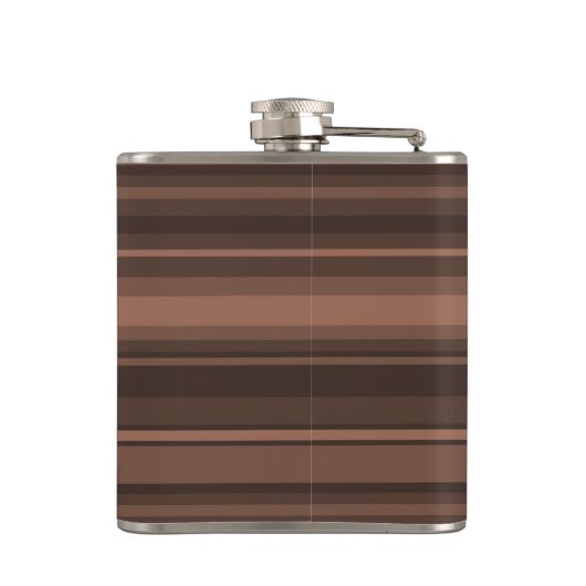 Chocoladestrepen Heupfles (Achterkant)