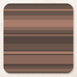 Chocoladestrepen Kartonnen Onderzetters