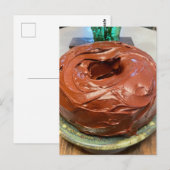 Chocoladetaart! Briefkaart (Voorkant / Achterkant)