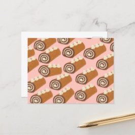 chocoladetaart briefkaart
