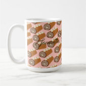 chocoladetaart koffiemok (Links)