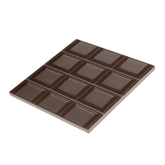 Chocoladetextuur Tegeltje (Zijkant)