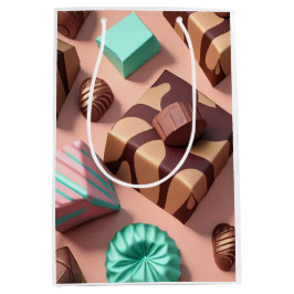 Chocoladethema Gift bag Medium Cadeauzakje
