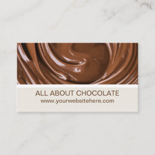 Chocoladethema Visitekaartje