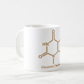 Chocoladetheobromine Koffiemok (Voorkant links)