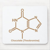 Chocoladetheobromine Muismat (Voorkant)