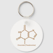 Chocoladetheobromine Sleutelhanger (Voorkant)