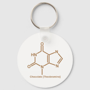 Chocoladetheobromine Sleutelhanger