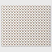 Chocoladetijdpatroon Cadeaupapier (Vlak)