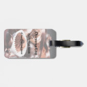 Chocoladetruffels Bagagelabel (Achterkant horizontaal)