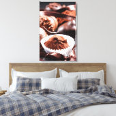 Chocoladetruffels Canvas Afdruk (Insitu (Slaapkamer))