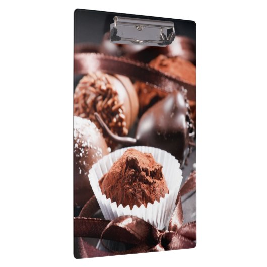 Chocoladetruffels Klembord (Rechts)