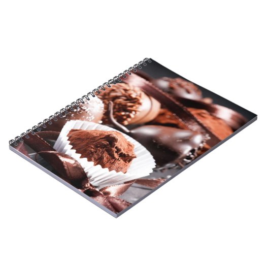 Chocoladetruffels Notitieboek (Linkerzijde)
