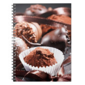 Chocoladetruffels Notitieboek (Voorkant)