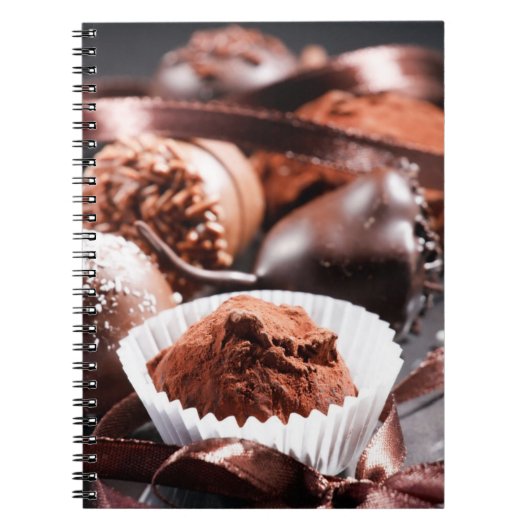 Chocoladetruffels Notitieboek (Voorkant)