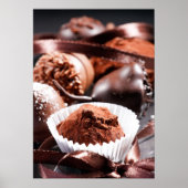 Chocoladetruffels Poster (Voorkant)