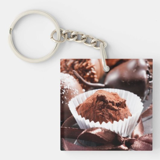 Chocoladetruffels Sleutelhanger (voorkant)