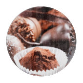 Chocoladetruffels Snijplank (Voorkant)