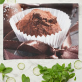 Chocoladetruffels Theedoek (Gevouwen)