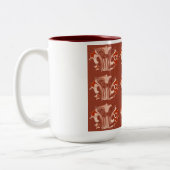 Chocoladetruffels Tweekleurige Koffiemok (Links)