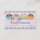 Chocoladetruffels visitekaartje (Voorkant)