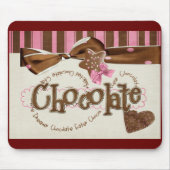 chocoladeverslaving muismat (Voorkant)