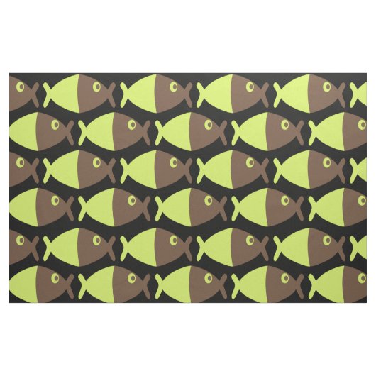 Chocoladevis Stof (Fat Quarter)