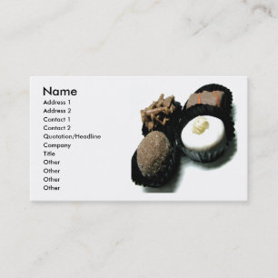 ChocoladeVisitekaartje Visitekaartje