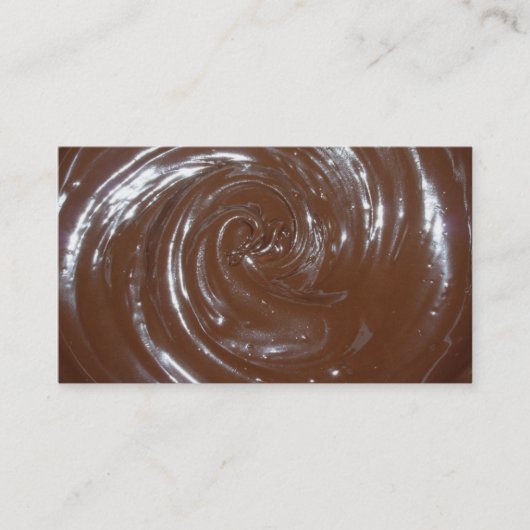 ChocoladeVisitekaartje Visitekaartje (Voorkant)