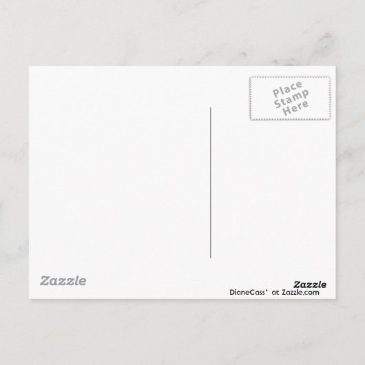 Chocoladewaarschuwing Briefkaart (Achterkant)