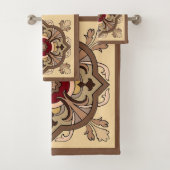 Chocoladewijn Bad Handdoek (Insitu)