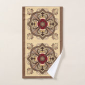 Chocoladewijn Bad Handdoek (Handdoek)