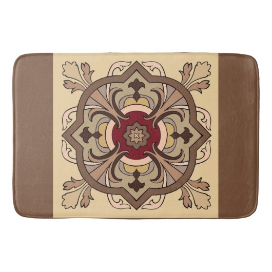 Chocoladewijn Badmat (Voorkant)