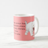 Chocoladewijn en katten Mok van het leven (Voorkant rechts)