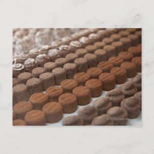 chocoladewinkelafbeelding briefkaart