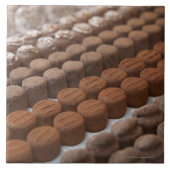 chocoladewinkelafbeelding tegeltje (Voorkant)