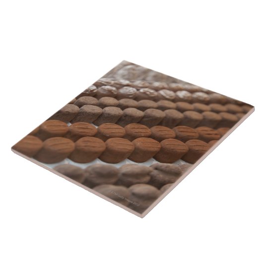 chocoladewinkelafbeelding tegeltje (Zijkant)