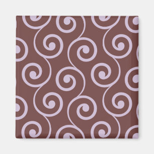 chocoladezwijn in Lavender Magneet
