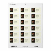 Chocolat Amatller Marc Luna Etiket (Full Sheet)