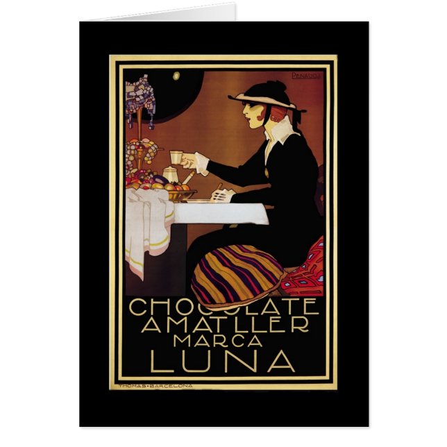 Chocolat Amatller Woman (Voorkant)